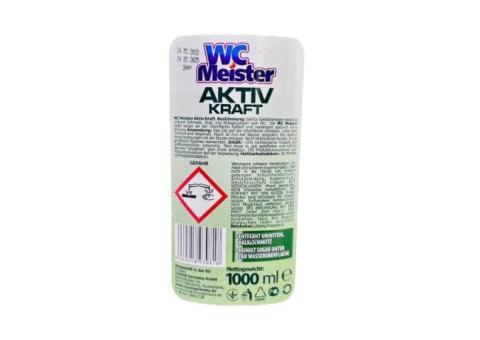 Gel pentru curatarea WC „Meister Aktiv Kraft - Frisch„ 72 h, 1000 ml