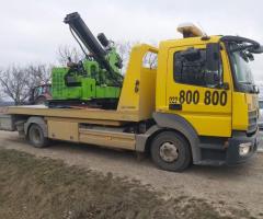 Evacuam tehnica 24 din 24 Эвакуация сельхозтехники Servicii macara 3.5T Manipulator aвтокран 24 24