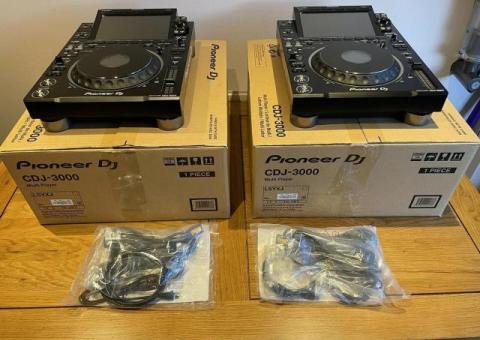 Pioneer CDJ-3000, DJM-900NXS2, Pioneer DJM-A9, AlphaTheta Euphonia, Pioneer DJM-V10, Pioneer DJM-S11