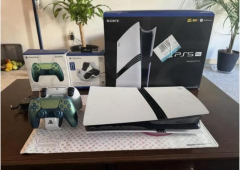 Sony PlayStation 5 Pro 2TB Gaming Console, Extras + Full BUNDLE