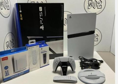 Sony PlayStation 5 Pro Digital PS5 2TB White Console + Extras